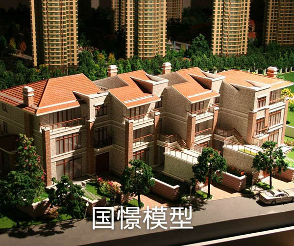 都匀市建筑模型