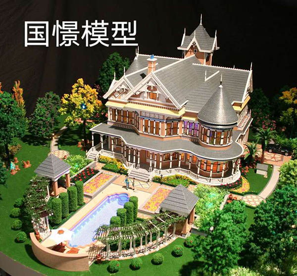 都匀市建筑模型