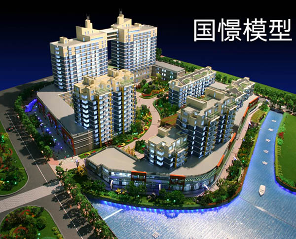都匀市建筑模型