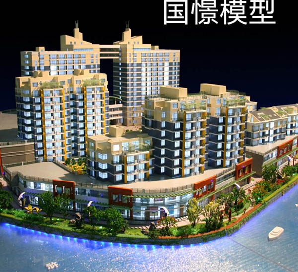 都匀市建筑模型
