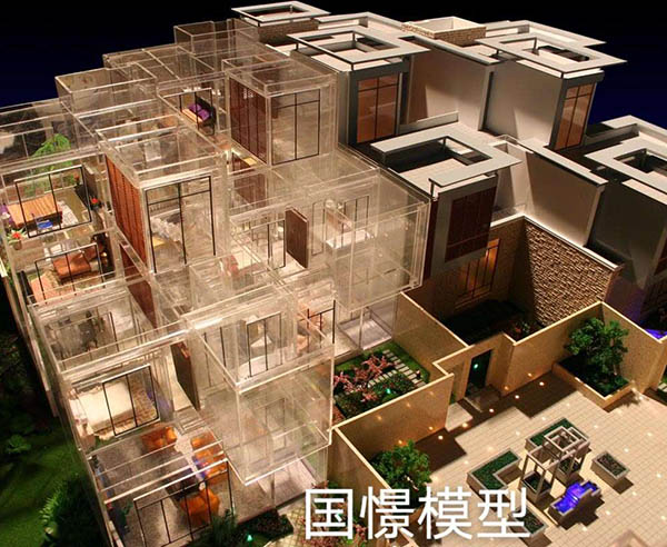 都匀市建筑模型