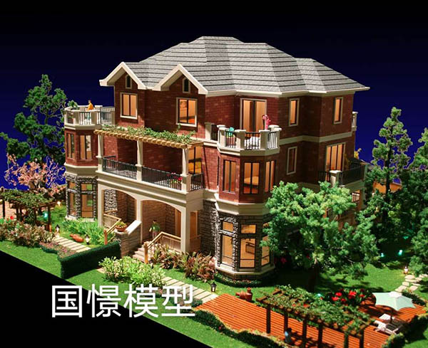 都匀市建筑模型