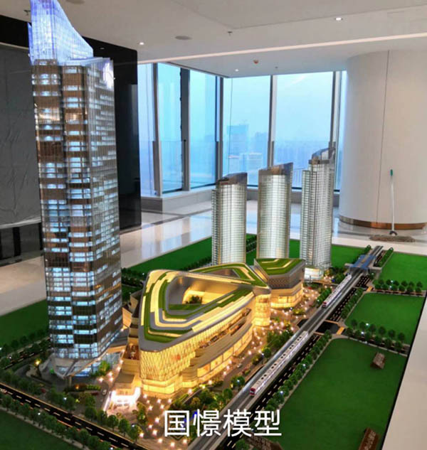 都匀市建筑模型