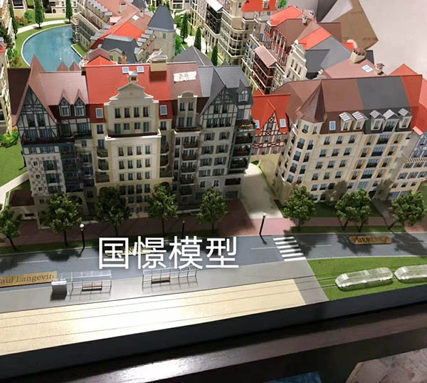 都匀市建筑模型