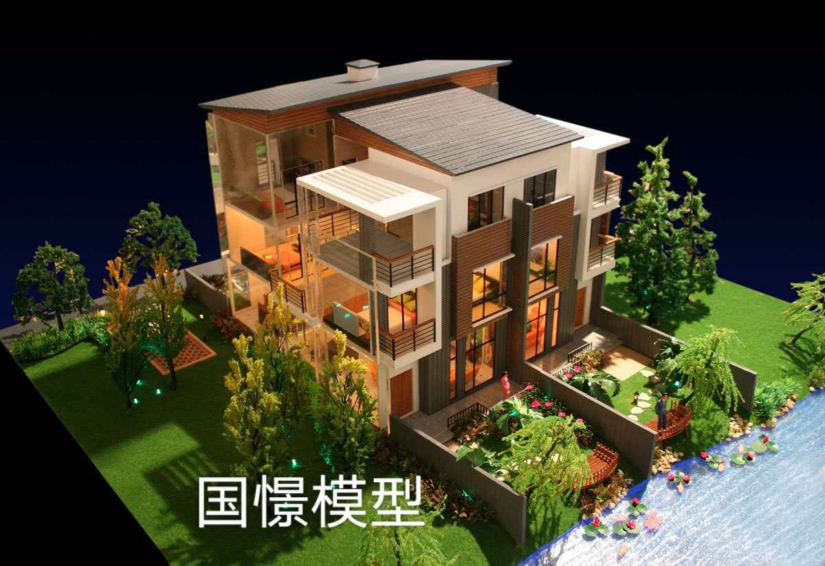 都匀市建筑模型