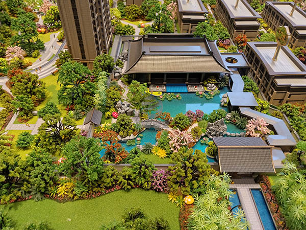 都匀市建筑模型