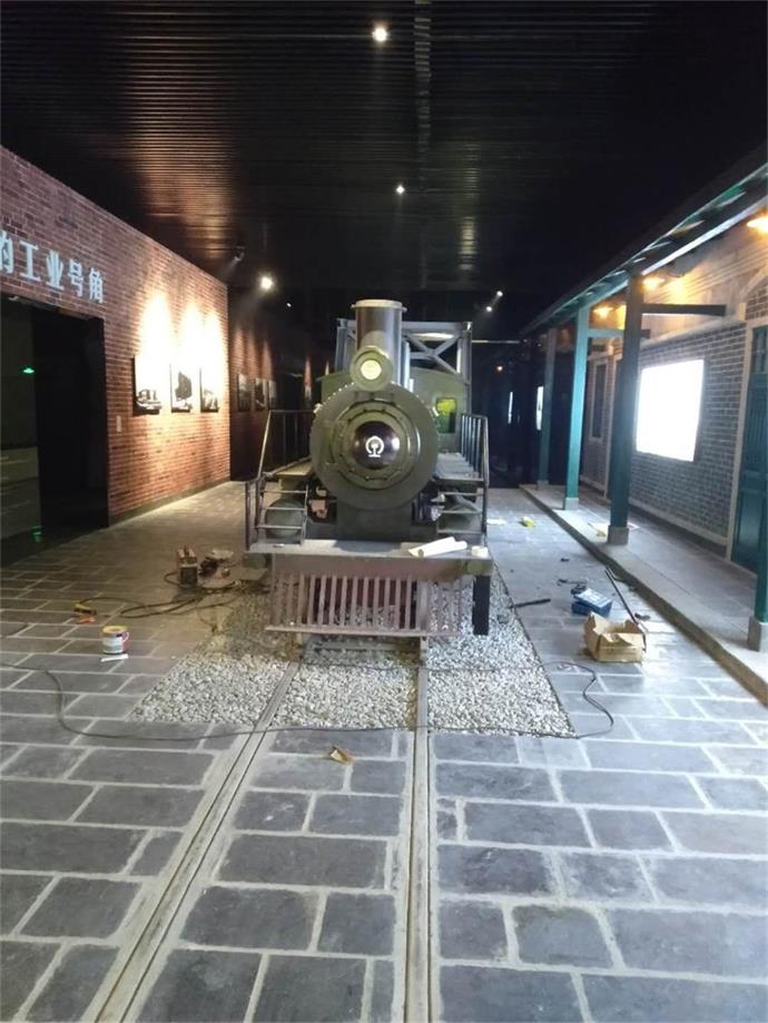 都匀市蒸汽火车模型